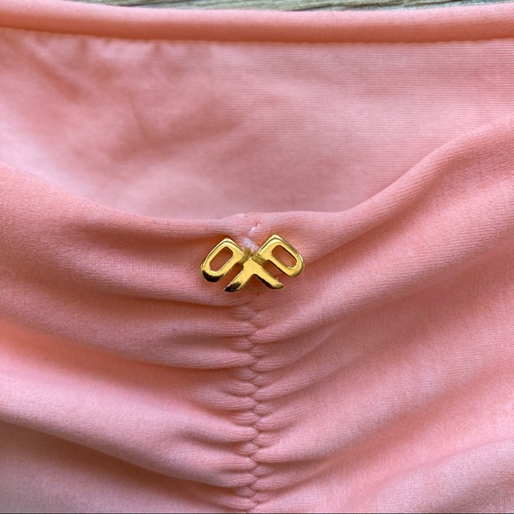 PQ Swim Sunset Basic Ruched Full Bottom NWT S - Picture 3 of 5